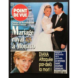 POINT DE VUE 2624 Mariage Charles Bourbon Siciles Crociani St Exupery